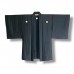HAORI FORMEL NOIR ÉTÉ EN SOIE AJOURÉE 008-297 (L)