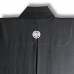 HAORI FORMEL NOIR ÉTÉ EN SOIE AJOURÉE 008-297 (L)