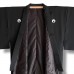 ENSEMBLE KIMONO & HAORI FORMELS EN SOIE NOIRE 008-299 (M)