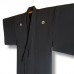 ENSEMBLE KIMONO & HAORI FORMELS EN SOIE NOIRE 008-299 (M)