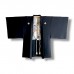 ENSEMBLE KIMONO & HAORI FORMELS EN SOIE NOIRE 008-299 (M)