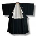 KIMONO HOMME FORMEL NOIR EN SOIE 008-338 (LL) 