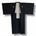 KIMONO HOMME FORMEL NOIR EN SOIE 008-338 (LL) 