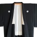 KIMONO HOMME FORMEL NOIR EN SOIE 008-338 (LL) 