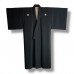 KIMONO HOMME FORMEL NOIR EN SOIE 008-338 (LL) 