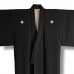KIMONO HOMME FORMEL NOIR EN SOIE 008-338 (LL) 