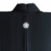 KIMONO HOMME FORMEL NOIR EN SOIE 008-338 (LL) 