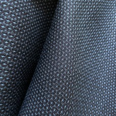 KIMONO HOMME BLEU NUIT EN SOIE ± ÉPAIS 008-34 (L)