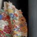 KIMONO FEMME VINTAGE + OBI VINTAGE 008-352 (M)