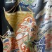 KIMONO TOMESODE VINTAGE NOIR EN SOIE 008-356 (M)