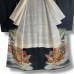 KIMONO TOMESODE VINTAGE NOIR EN SOIE 008-356 (M)