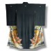 KIMONO TOMESODE VINTAGE NOIR EN SOIE 008-356 (M)