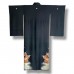KIMONO TOMESODE VINTAGE NOIR EN SOIE 008-356 (M)