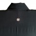 KIMONO TOMESODE VINTAGE NOIR EN SOIE 008-356 (M)