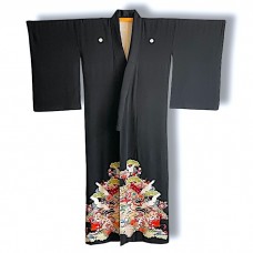 KIMONO TOMESODE VINTAGE 008-359 (S)