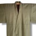 KIMONO JAPONAIS HOMME KAKI EN SOIE 008-365 (L)