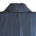 KIMONO JAPONAIS HOMME BLEU NUIT EN SOIE 008-408 (L)