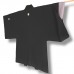 HAORI OFFICIEL EN TAFFETAS NOIR 008-409 (L)