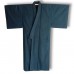 KIMONO JAPONAIS HOMME BLEU EN SOIE 008-411 (M)
