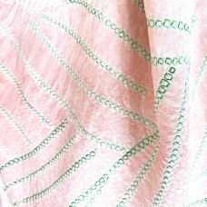 HAORI JAPONAIS FEMME EN SOIE SHIBORI ROSE CLAIR 008-417 (M)