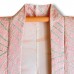 HAORI JAPONAIS FEMME EN SOIE SHIBORI ROSE CLAIR 008-417 (M)