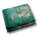 OBI JAPONAIS VERT, MOTIF BAMBOU 008-441