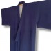 KIMONO HOMME FORMEL EN TAFFETAS BLEU 008-442 (M)