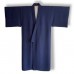 KIMONO HOMME FORMEL EN TAFFETAS BLEU 008-442 (M)