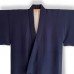 KIMONO HOMME FORMEL EN TAFFETAS BLEU 008-442 (M)