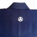 KIMONO HOMME FORMEL EN TAFFETAS BLEU 008-442 (M)