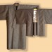 ENSEMBLE KIMONO & HAORI HOMME MARRON EN SOIE 008-481 (L)