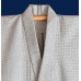 KIMONO HOMME IVOIRE EN LAINE & SOIE 008-87 (LL)