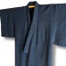 KIMONO D'ÉTÉ HOMME INDIGO EN SOIE 009-185 (M)