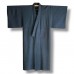 KIMONO D'ÉTÉ HOMME INDIGO EN SOIE 009-185 (M)