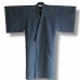 KIMONO HOMME D'ÉTÉ BLEU EN LIN MIXTE  009-193 (M)
