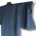 KIMONO HOMME D'ÉTÉ BLEU EN LIN MIXTE  009-193 (M)