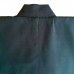 KIMONO & HAORI BLEU-VERT EN SOIE STRUCTURÉE 009-231 (M)