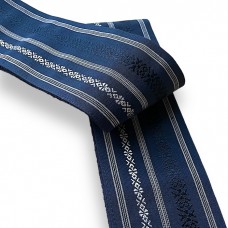 OBI BLEU & BLANC  EN COTON MIXTE DOUBLÉ 009-267