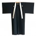 KIMONO HOMME FORMEL NOIR D'ÉTÉ 009-278 (L) (non doublé) 