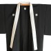 KIMONO HOMME FORMEL NOIR D'ÉTÉ 009-278 (L) (non doublé) 