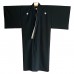 KIMONO HOMME FORMEL NOIR D'ÉTÉ 009-278 (L) (non doublé) 