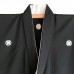 KIMONO HOMME FORMEL NOIR D'ÉTÉ 009-278 (L) (non doublé) 