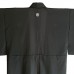 KIMONO HOMME FORMEL NOIR D'ÉTÉ 009-278 (L) (non doublé) 