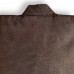 ENSEMBLE KIMONO & HAORI MARRON EN SOIE 009-469 (M) 