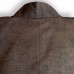 ENSEMBLE KIMONO & HAORI MARRON EN SOIE 009-469 (M) 