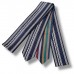 DATEJIME BLEU RAYÉ EN SOIE 009-470