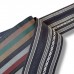DATEJIME BLEU RAYÉ EN SOIE 009-470