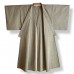 KIMONO HOMME BEIGE LAINE & SOIE 009-520 (L) (non doublé)