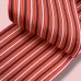 DATEJIME FEMME ORANGÉ RAYÉ SOIE 009-556