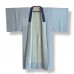 JUBAN EN SOIE BLEU CLAIR DOUBLÉ 011-256 (L)